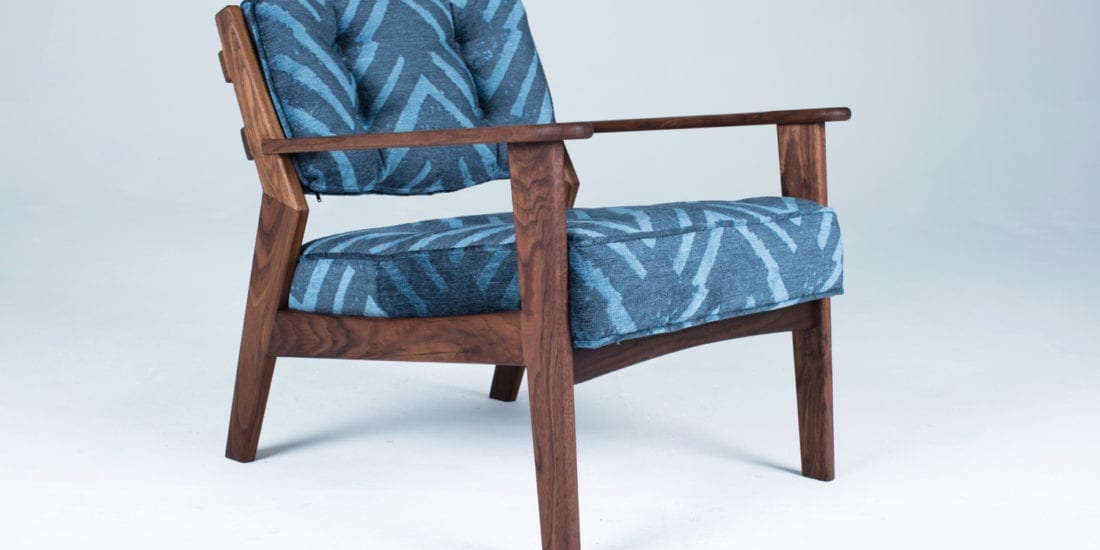 Laguna Beach Art Galleries - Thomas Studios - Mid-century chair design - American black walnut