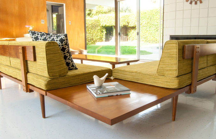 MCM Daybed - mid century modern daybed sofa - affordable mid century modern furniture