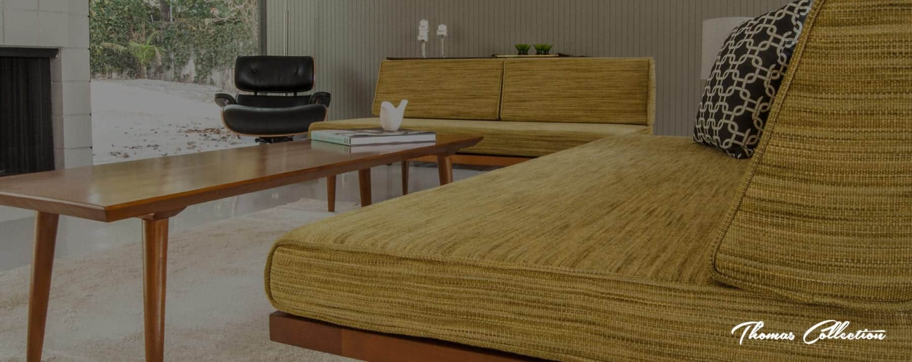 MCM Daybed - mid century modern daybed sofa - affordable mid century modern furniture