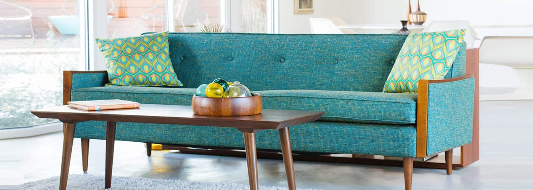 mad men style sofa, mid century modern sofa