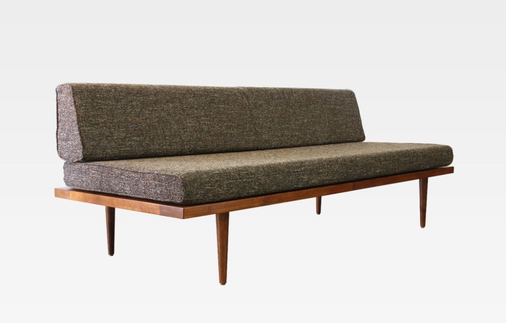 MCM Daybed - mid century modern daybed sofa - affordable mid century modern furniture