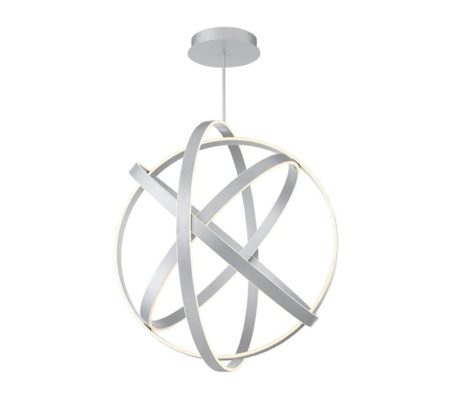Sphere Pendant Light, Modern Lighting, White