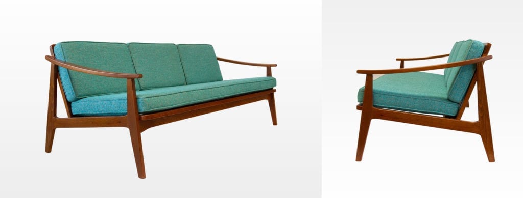 mcm daybed, mid century modern daybed, affordable mid century modern furniture