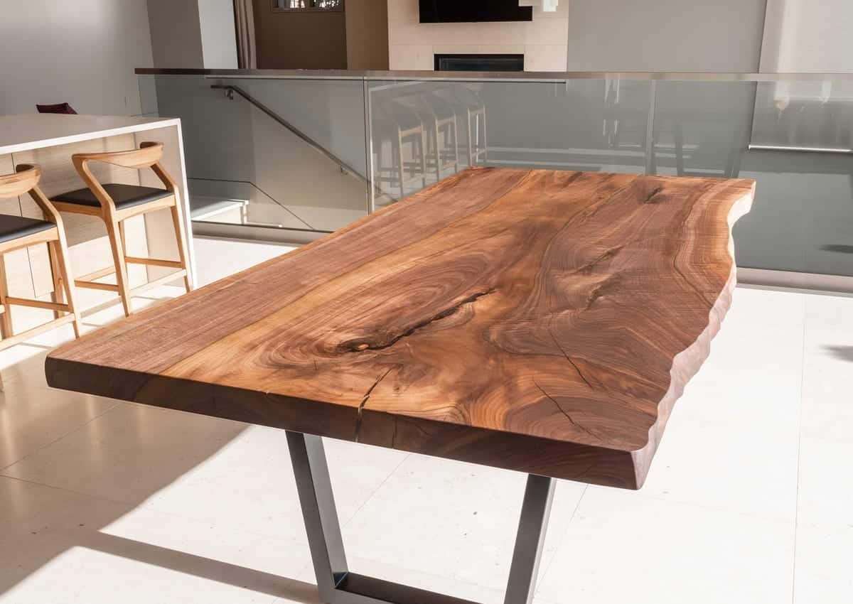 Wood Slab Dining Table