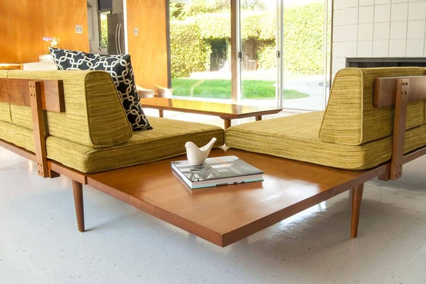MCM Daybed - mid century modern daybed sofa - affordable mid century modern furniture