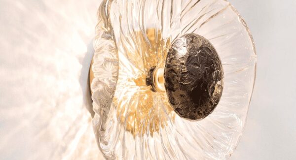 Iris Sconce | Custom Glass Blown Lighting