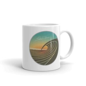 Sunset Peak White Mug